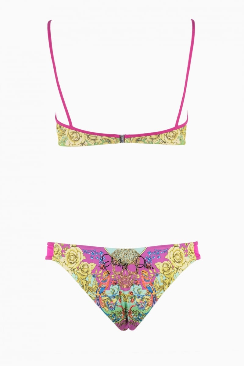 PHILIPP PLEIN WOMEN`S SWIMMING SUIT SKULL BIKINI