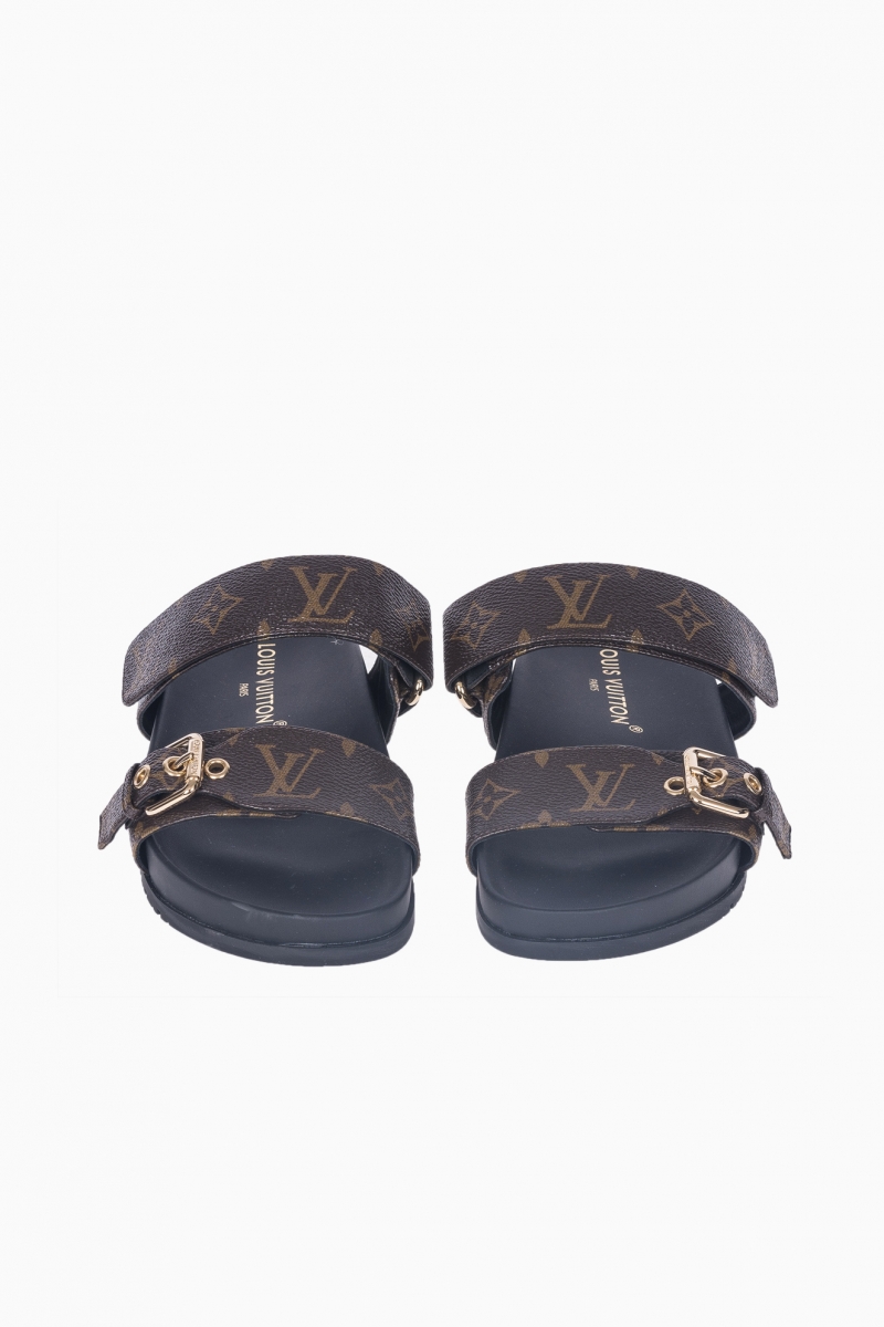 LOUIS VUITTON BOM DIA MULE WOMEN'S SLIPPERS