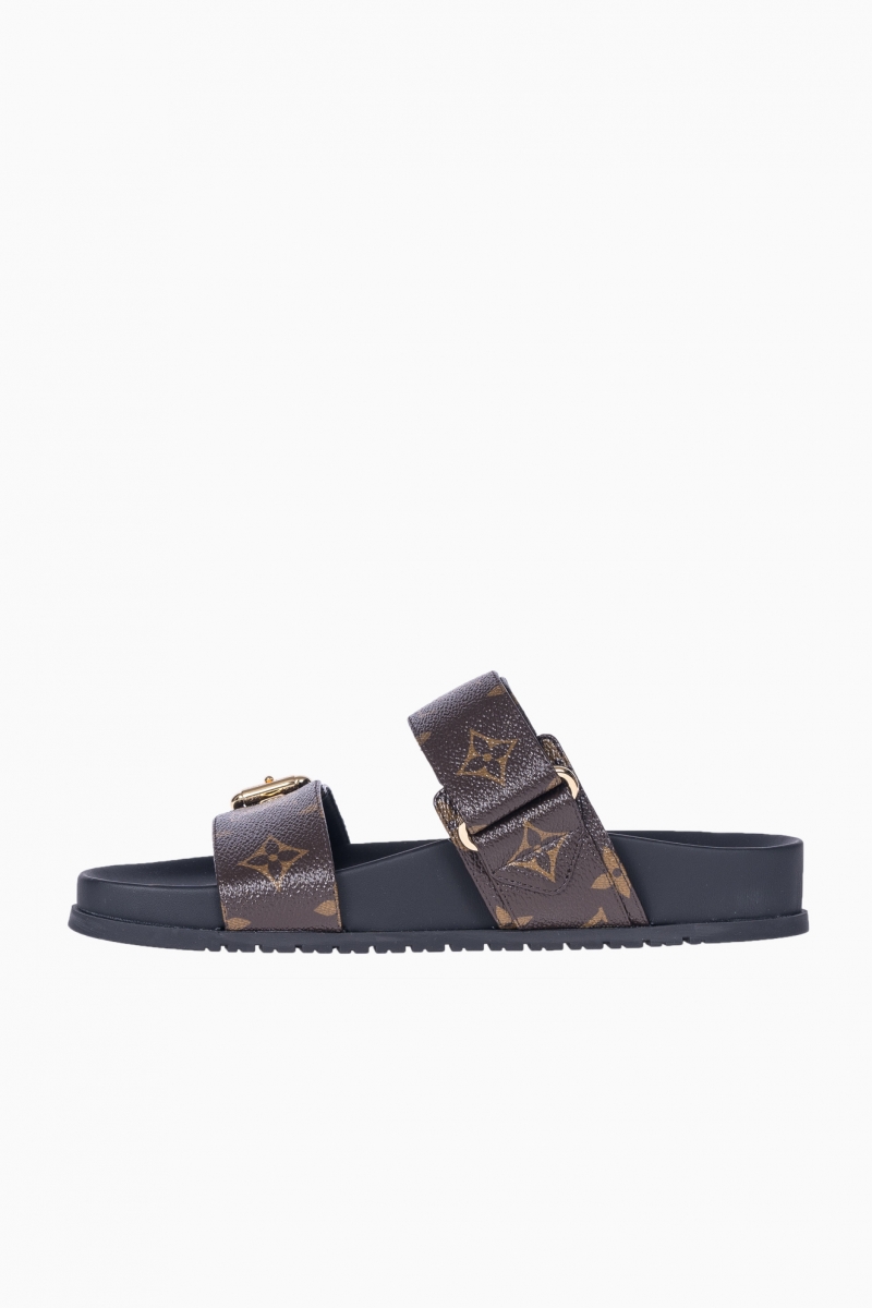 LOUIS VUITTON BOM DIA MULE WOMEN'S SLIPPERS