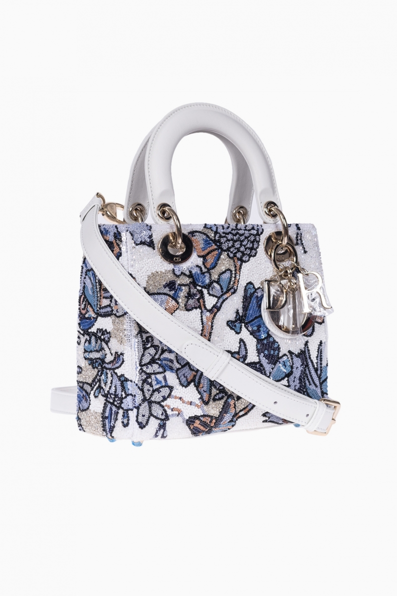 DIOR STRASS EMBROIDERY SMALL WOMEN'S BAG