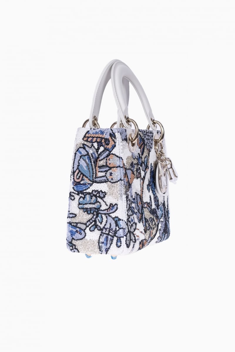 DIOR STRASS EMBROIDERY SMALL WOMEN'S BAG