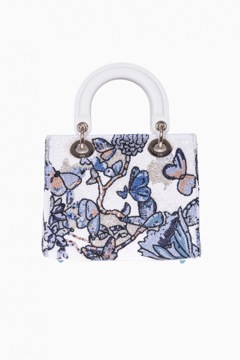 DIOR STRASS EMBROIDERY SMALL WOMEN'S BAG