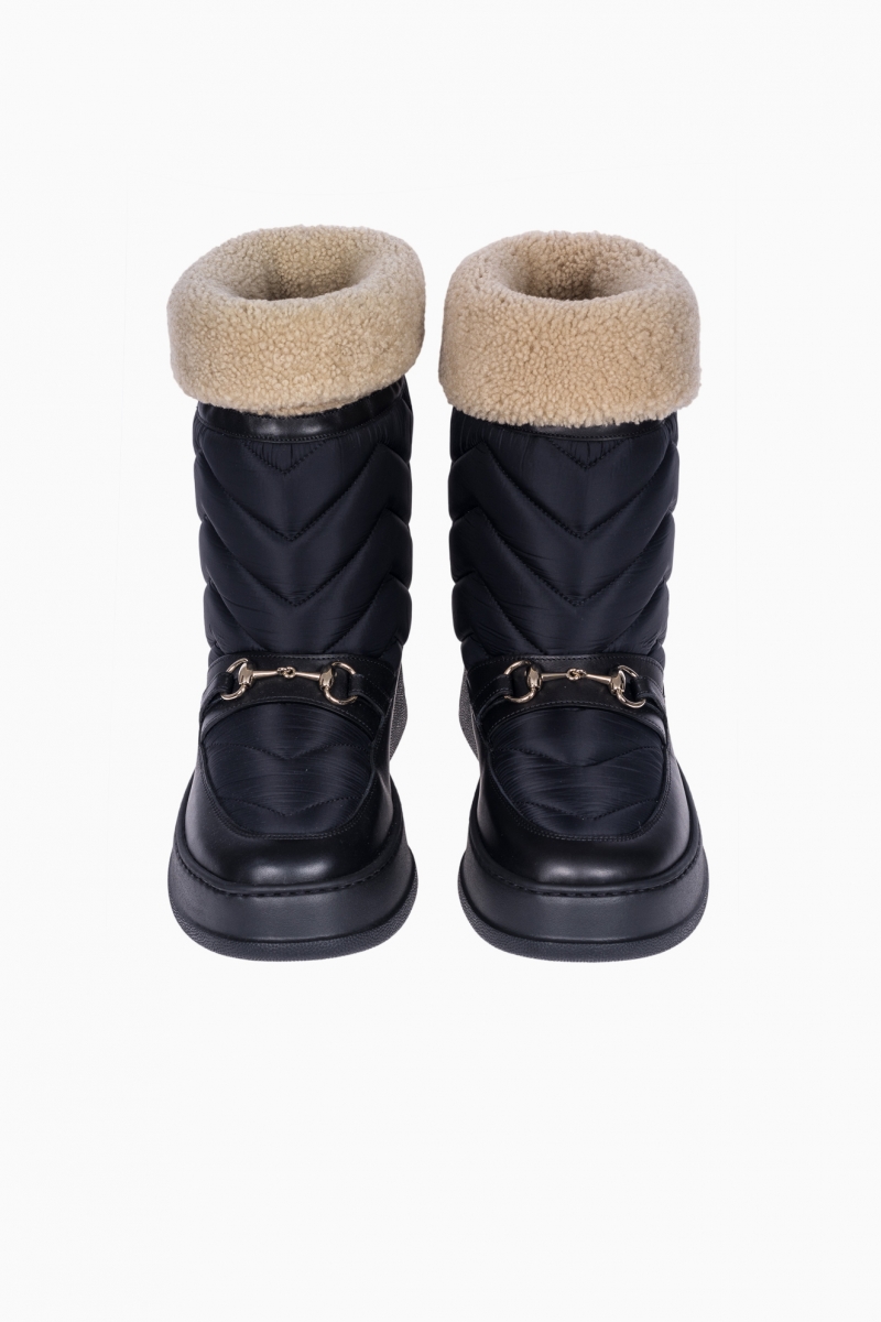 GUCCI MEN`S SNOW HORSEBIT BOOTS