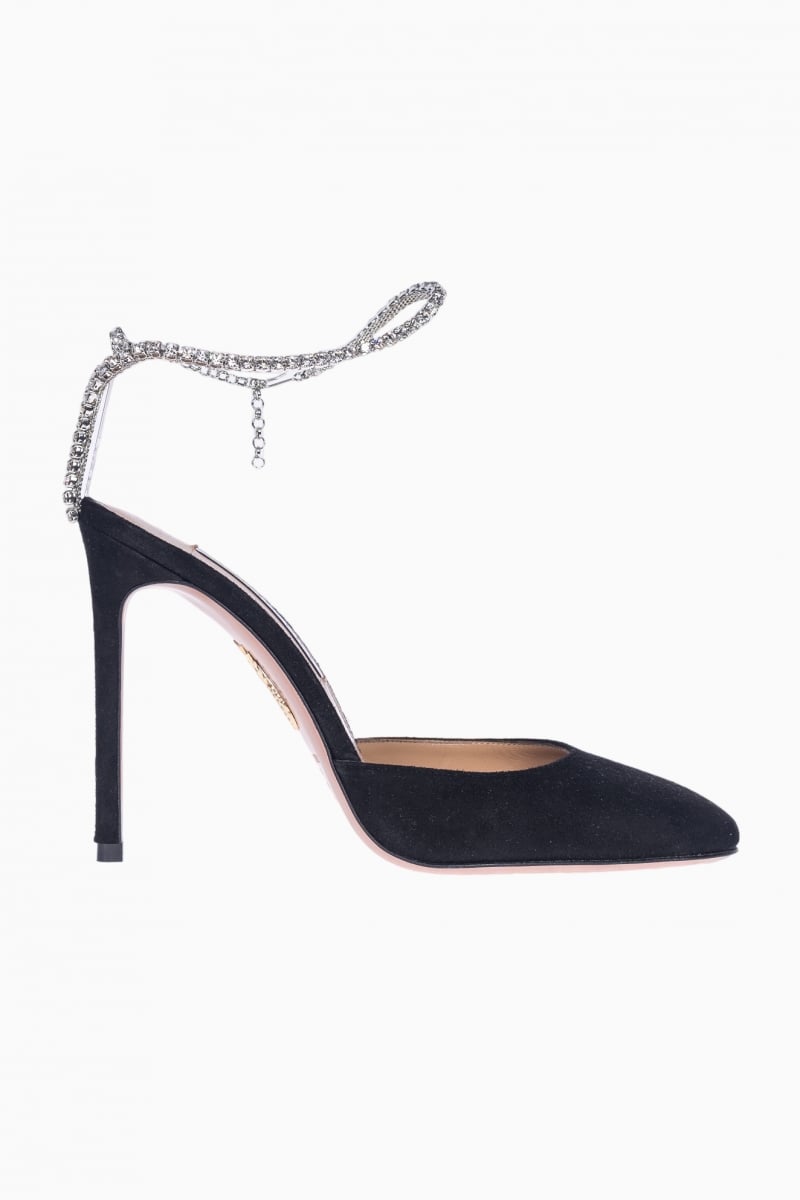 AQUAZZURA WOMEN`S STRAP PUMPS