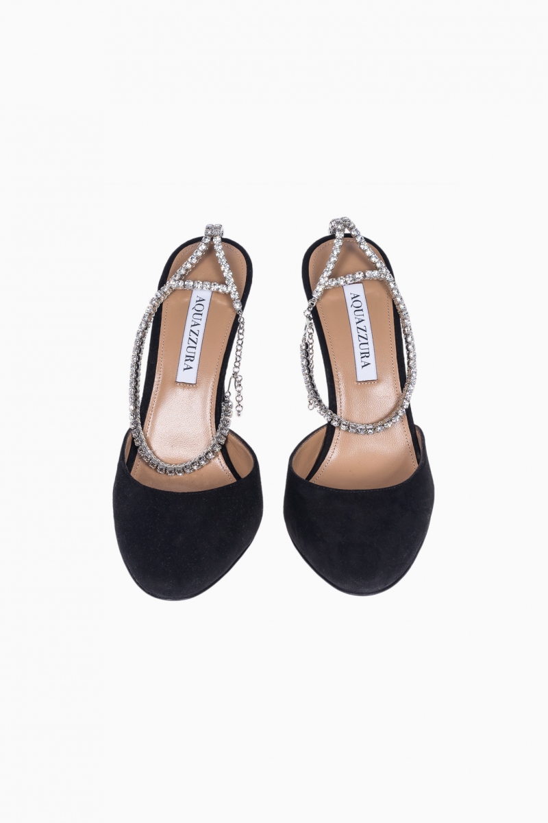 AQUAZZURA WOMEN`S STRAP PUMPS