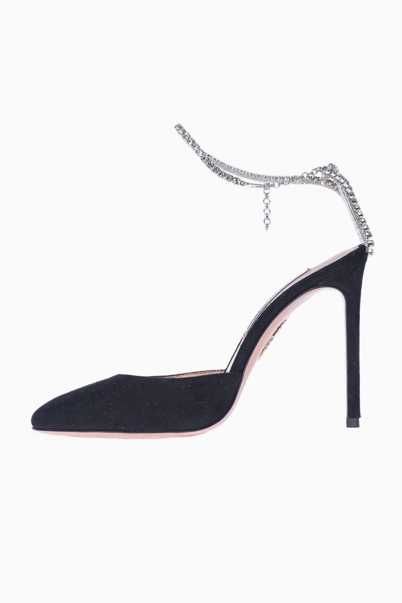 AQUAZZURA WOMEN`S STRAP PUMPS