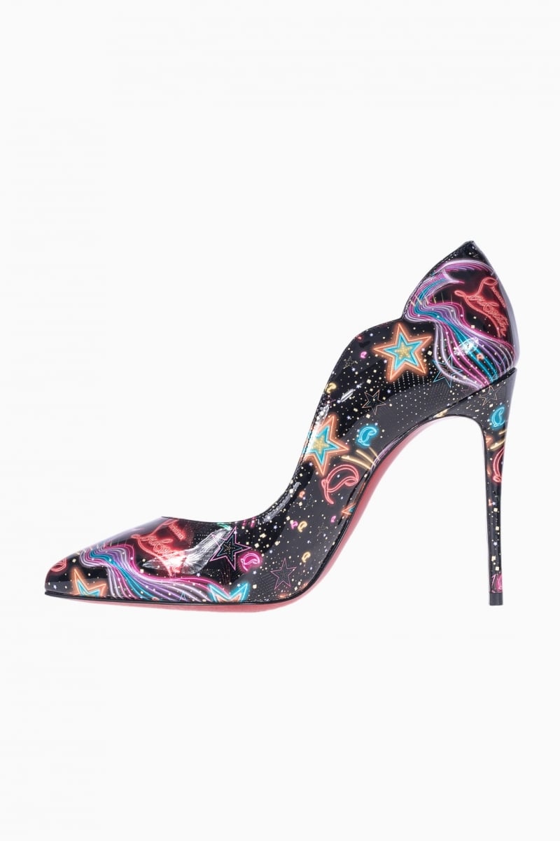 ZAPATOS DE TACON CHRISTIAN LOUBOUTIN CON MOTIVO STARLIGHT PARA MUJER