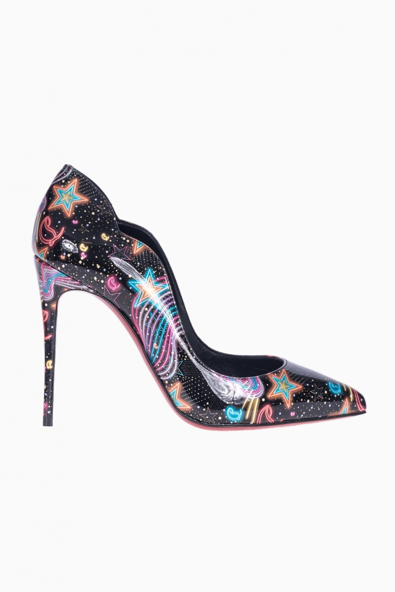 CHRISTIAN LOUBOUTIN PUMPS WOMEN`S STARLIGHT MOTIF