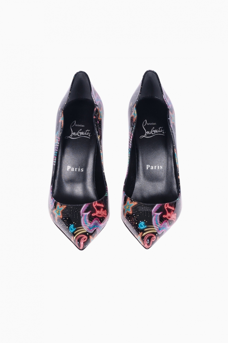 CHRISTIAN LOUBOUTIN PUMPS WOMEN`S STARLIGHT MOTIF