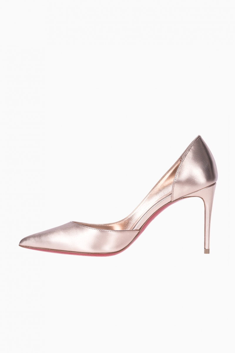 CHRISTIAN LOUBOUTIN  WOMEN`S PUMPS DECOLLETE IRIZA 85