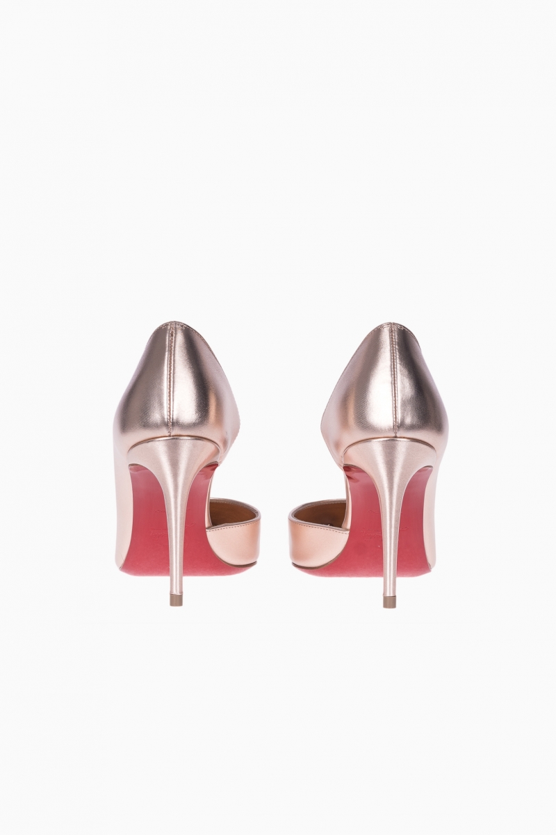 CHRISTIAN LOUBOUTIN  WOMEN`S PUMPS DECOLLETE IRIZA 85