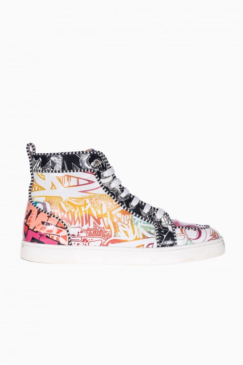 Christian louboutin graffiti shoes best sale