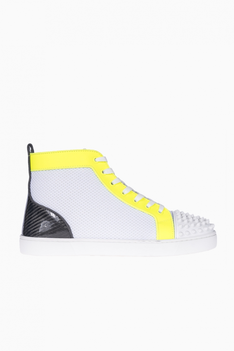 CHRISTIAN LOUBOUTIN HIGH-TOP SPIKES MEN`S SNEAKERS