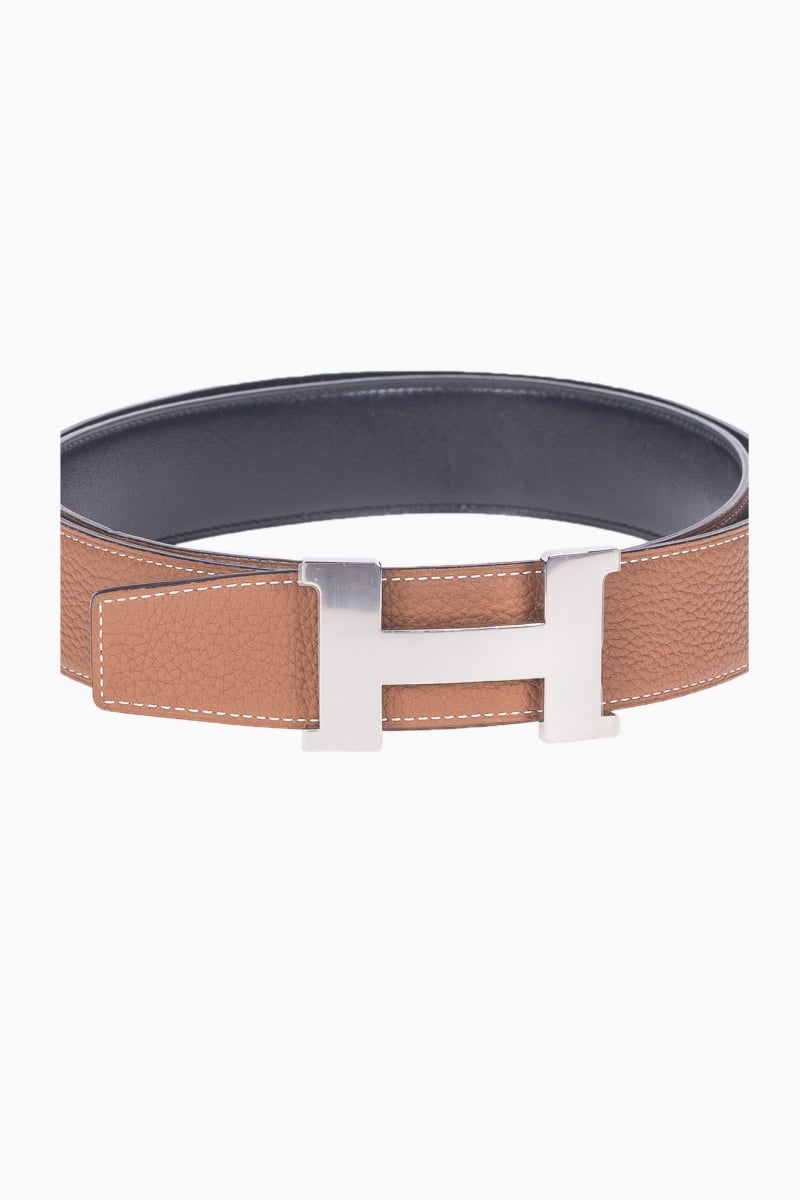 HERMES MEN`S H BELT BUCKLE REVERSIBLE