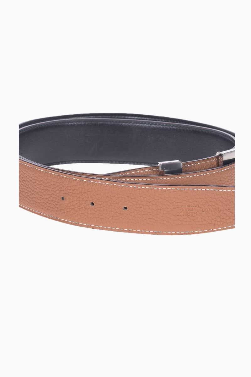 HERMES MEN`S H BELT BUCKLE REVERSIBLE