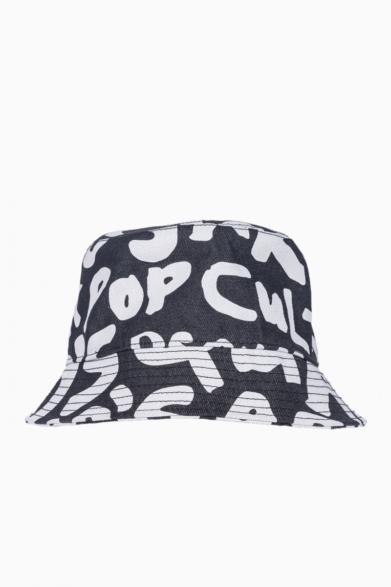 DSQUARED2 MEN`S BUCKET HAT LOGO-PRINTED