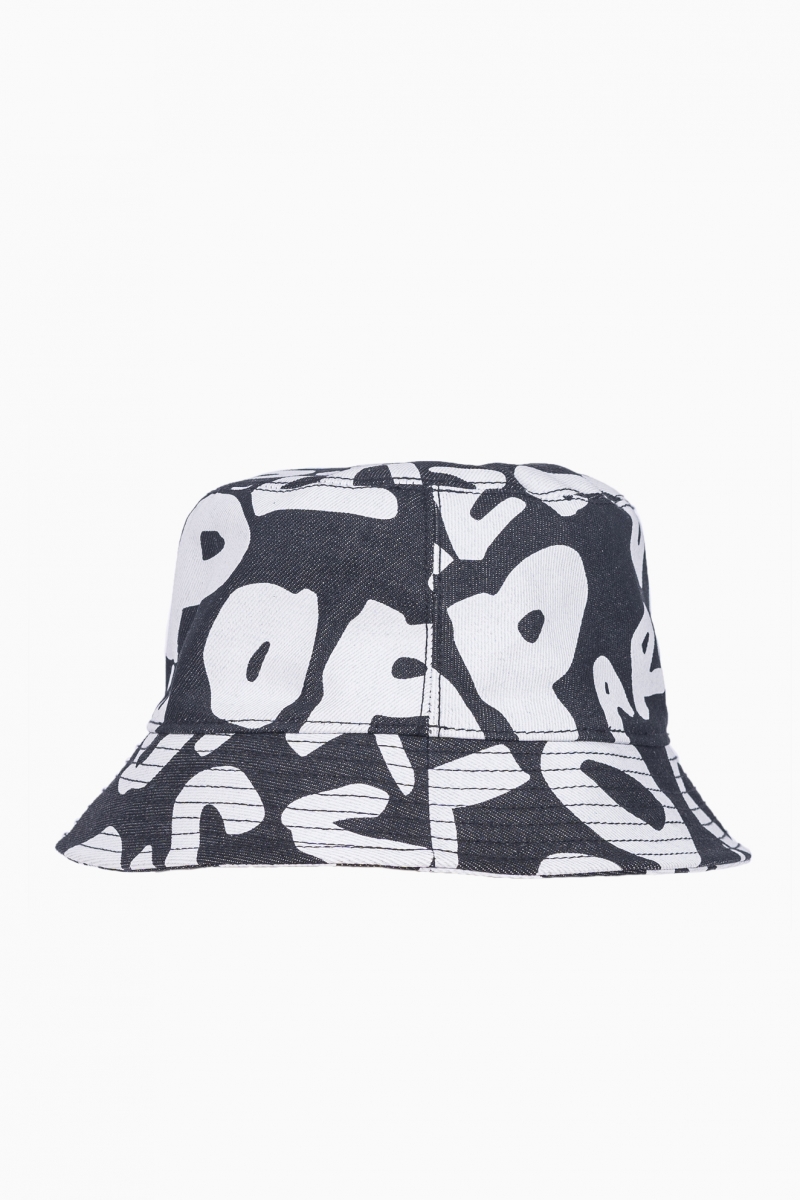 DSQUARED2 MEN`S BUCKET HAT LOGO-PRINTED