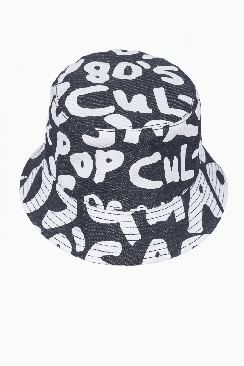 DSQUARED2 MEN`S BUCKET HAT LOGO-PRINTED