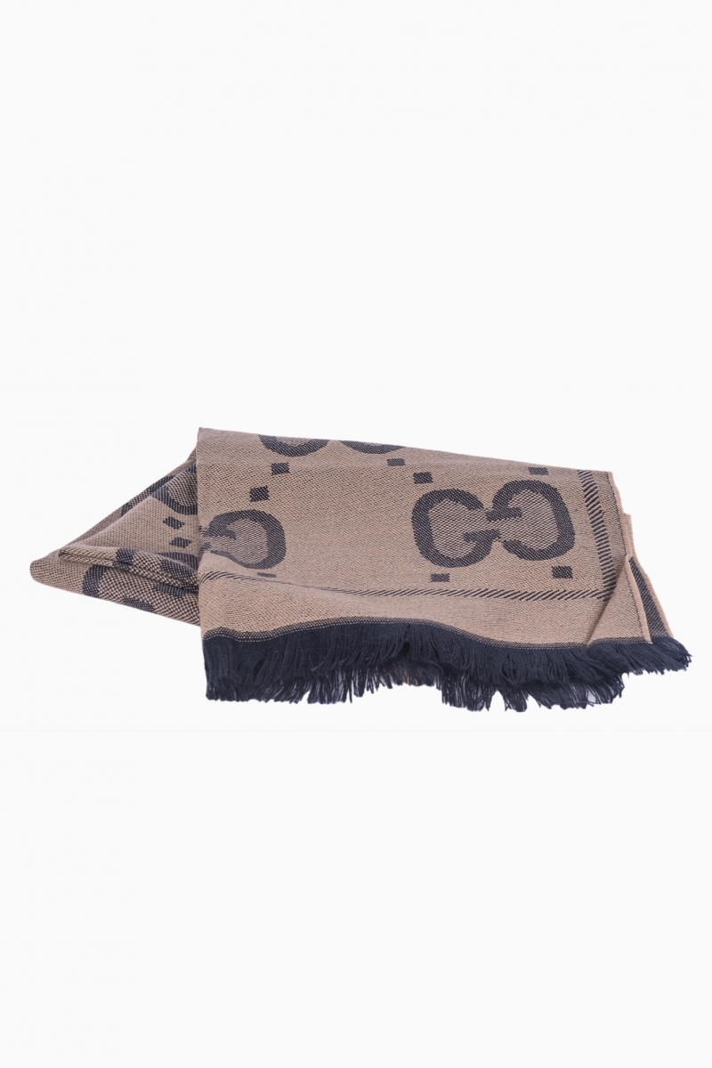 GUCCI MEN'S SCARF GG JACQUARD