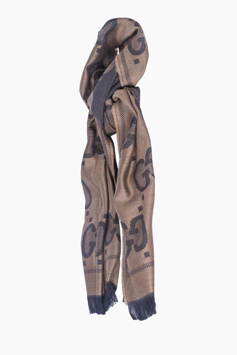 GUCCI MEN'S SCARF GG JACQUARD