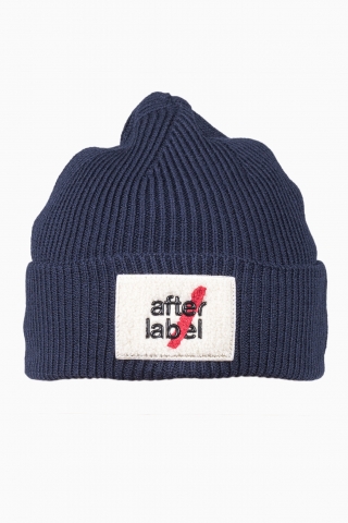 AFTER LABEL  MEN'S BEANIE PATCH LOGO