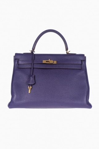 GANTA DAMA HERMES KELLY 32 VIOLET