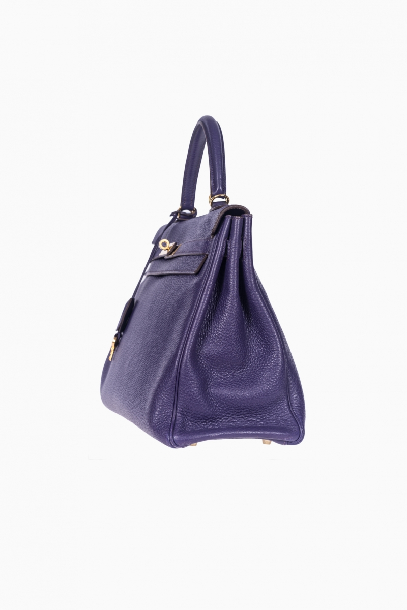 HERMES WOMEN'S BAG KELLY 32 PURPLE