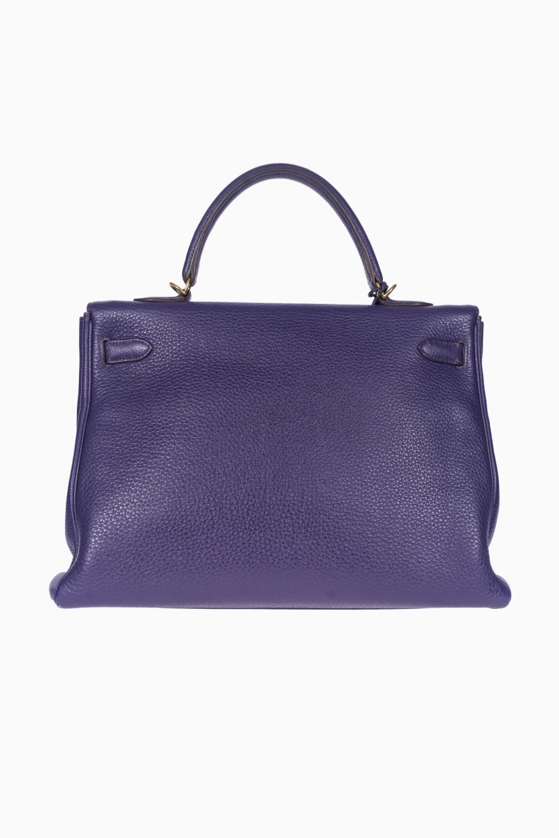 GANTA DAMA HERMES KELLY 32 VIOLET