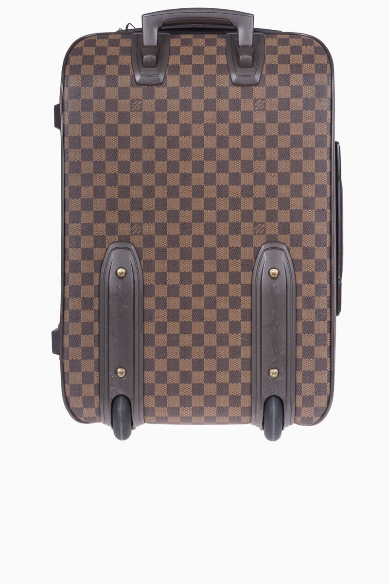 LOUIS VUITTON MEN'S BAG TRAVEL PEGASE 55 DAMIER EBENE