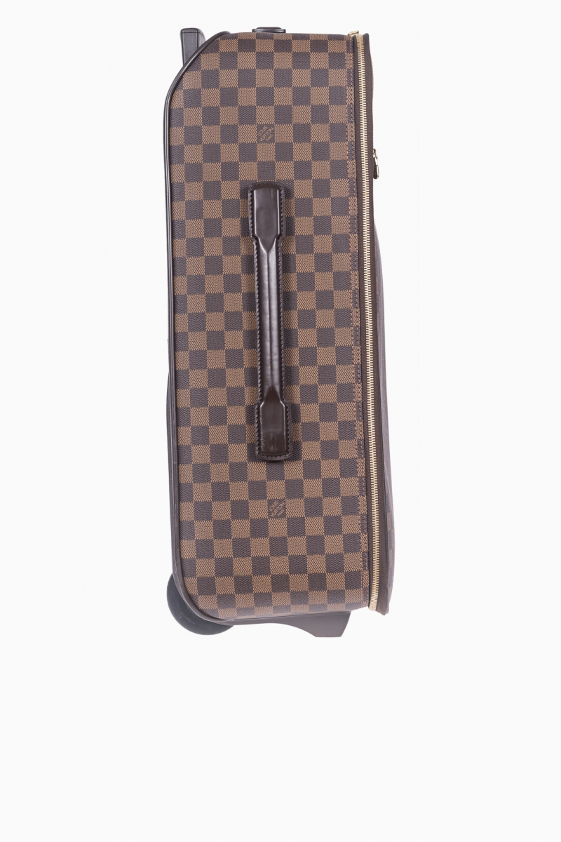 LOUIS VUITTON MEN'S BAG TRAVEL PEGASE 55 DAMIER EBENE