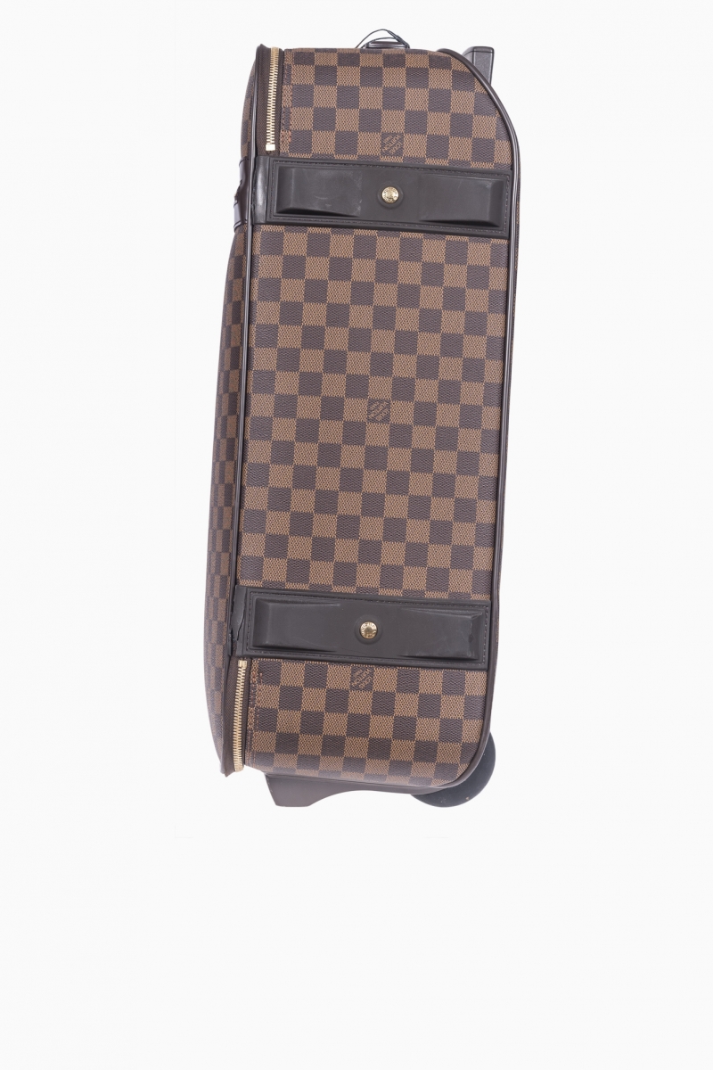 LOUIS VUITTON MEN'S BAG TRAVEL PEGASE 55 DAMIER EBENE