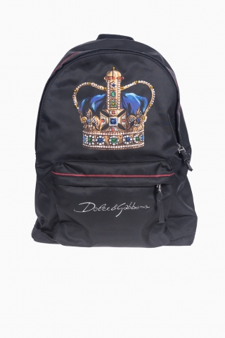 RUCSAC BARBATI DOLCE&GABBANA CROWN PRINT