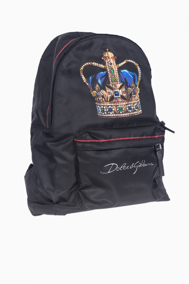 RUCSAC BARBATI DOLCE&GABBANA CROWN PRINT