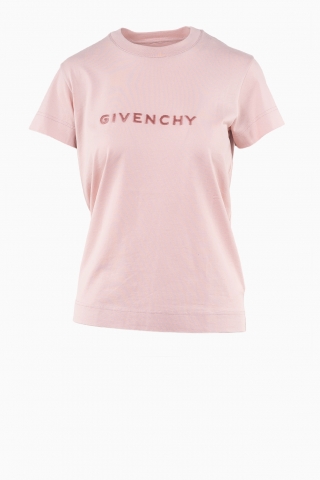 GIVENCHY WOMEN'S 4G T-SHIRT PINK