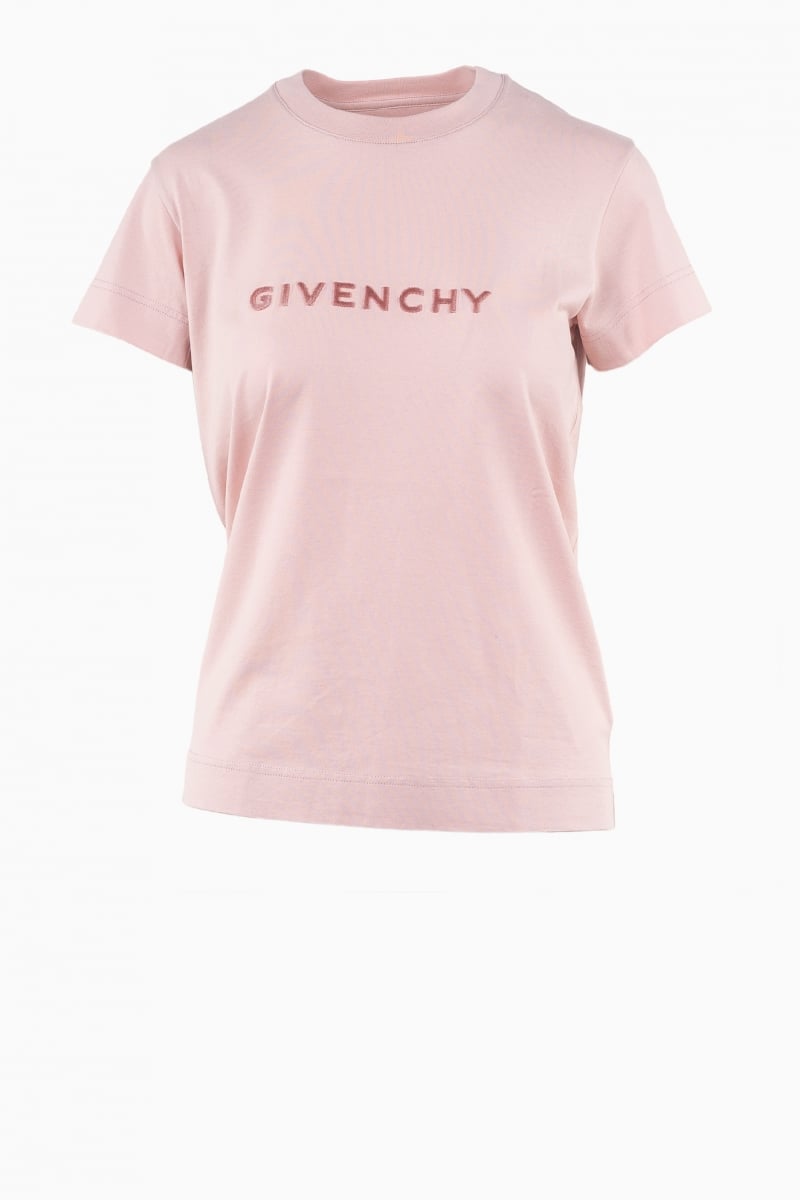 GIVENCHY DAMEN-4G-T-SHIRT ROSA