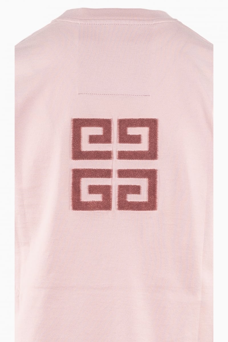 GIVENCHY DAMEN-4G-T-SHIRT ROSA