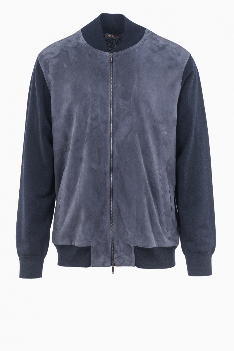 LORO PIANA MEN'S IVY BOMBER JACKET