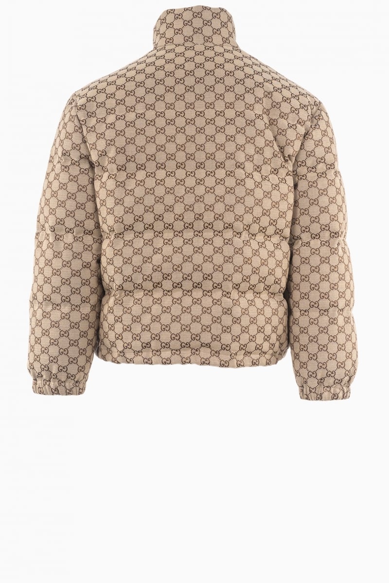 GUCCI GG CANVAS BOMBER WOMEN'S JACKET