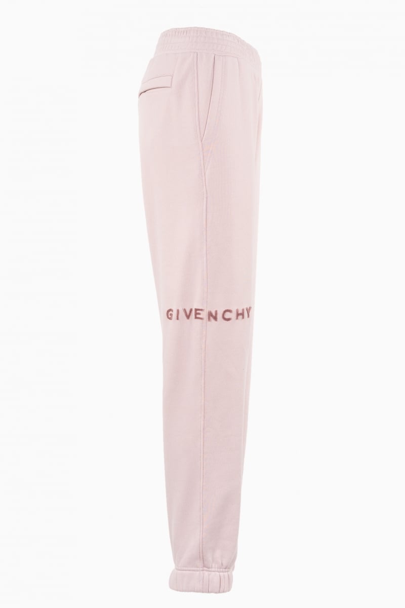 GIVENCHY PINK HOSE MIT STRUKTURIERTEM LOGO FÜR DAMEN