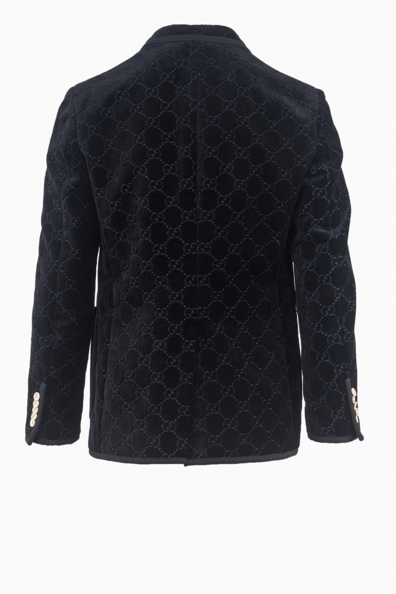 GUCCI GG VELVET BLAZER MEN'S