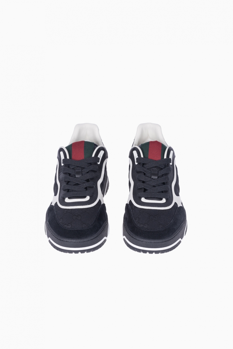 GUCCI LOW-TOP RE-WEB MEN'S SNEAKERS