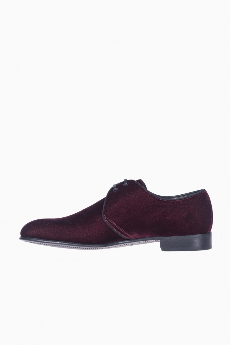 PANTOFI BARBATI DOLCE&GABBANA DERBY VELVET