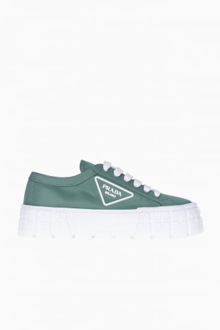 PRADA DOUBLE WHEEL LOW-TOP-SNEAKER FÜR DAMEN