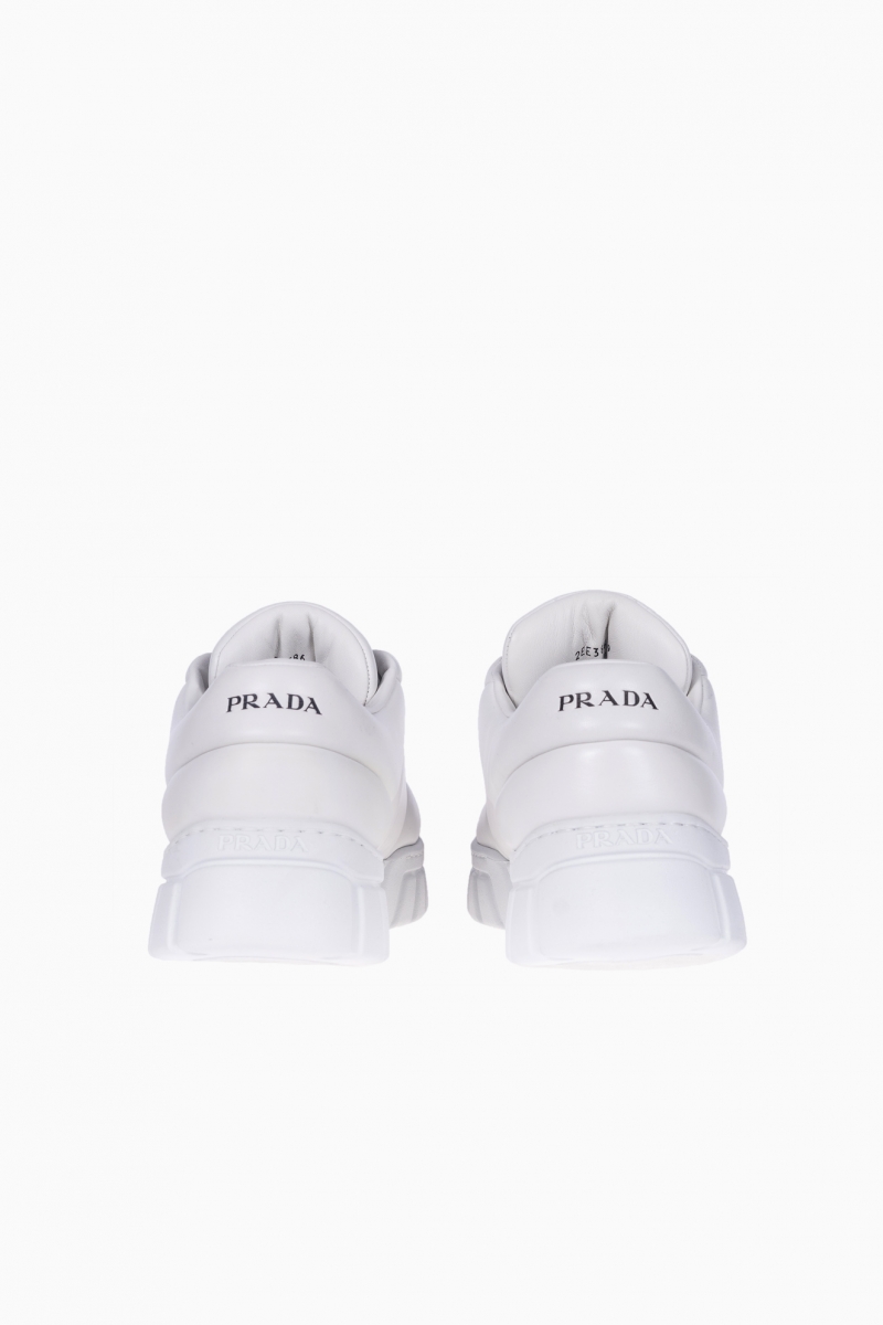 PRADA LOGO PATCH MEN'S SNEAKERS